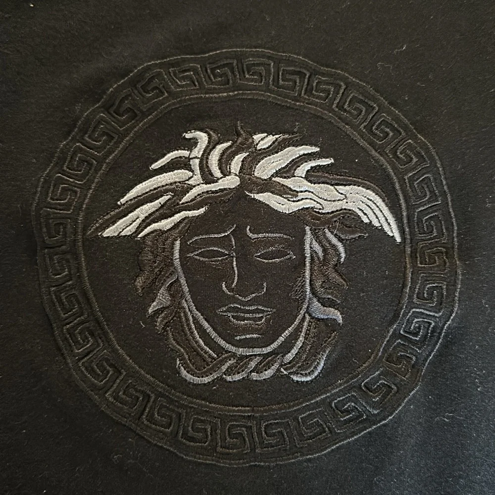 Versace Black Short Sleeve Tee - Picture 2 of 8